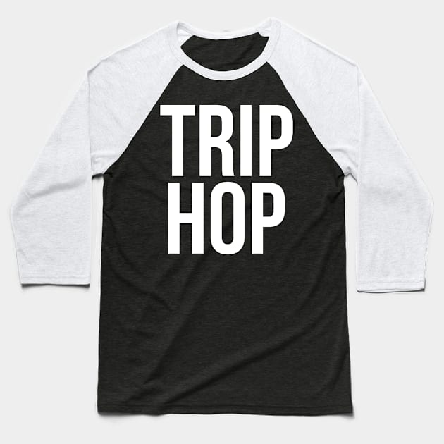 TRIP HOP Bold LOGO Baseball T-Shirt by lkn